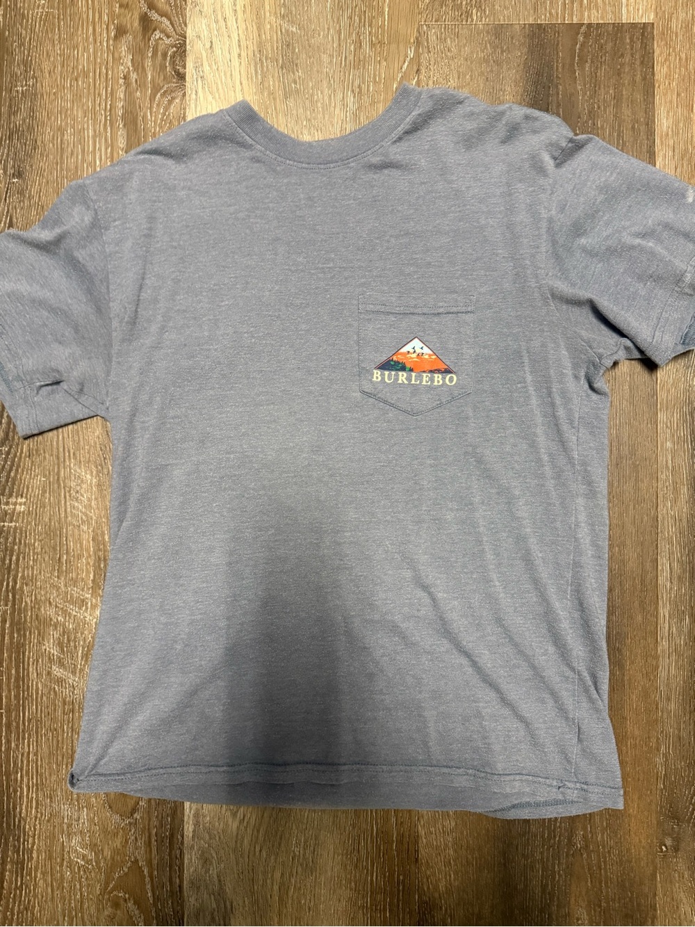 Burlebo Blue Pocket Tee